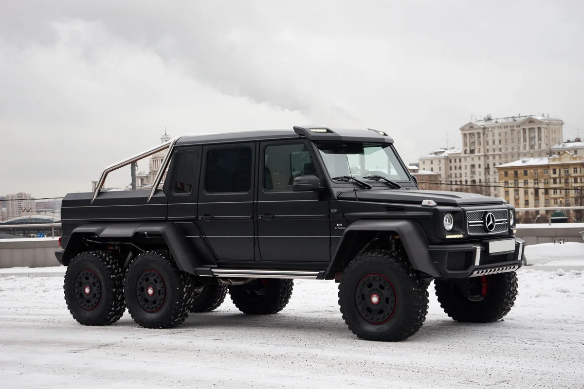 Шестиколёсный монстр. Mercedes G 63 AMG 6x6. История создания и технические  особенности. | Дмитрий Власов | Дзен