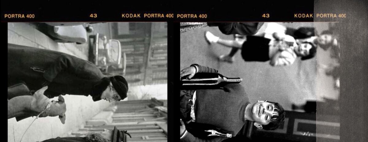 Фотоколлаж на основе фотографий Анри Картье-Брессона