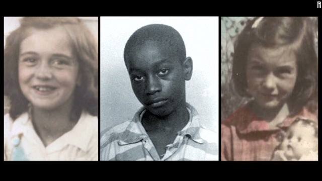Бетти Джун Бинникер и 8-летняя Мэри Эмма Темз. Две белые девочки в деле против Джорджа Стинни. 
