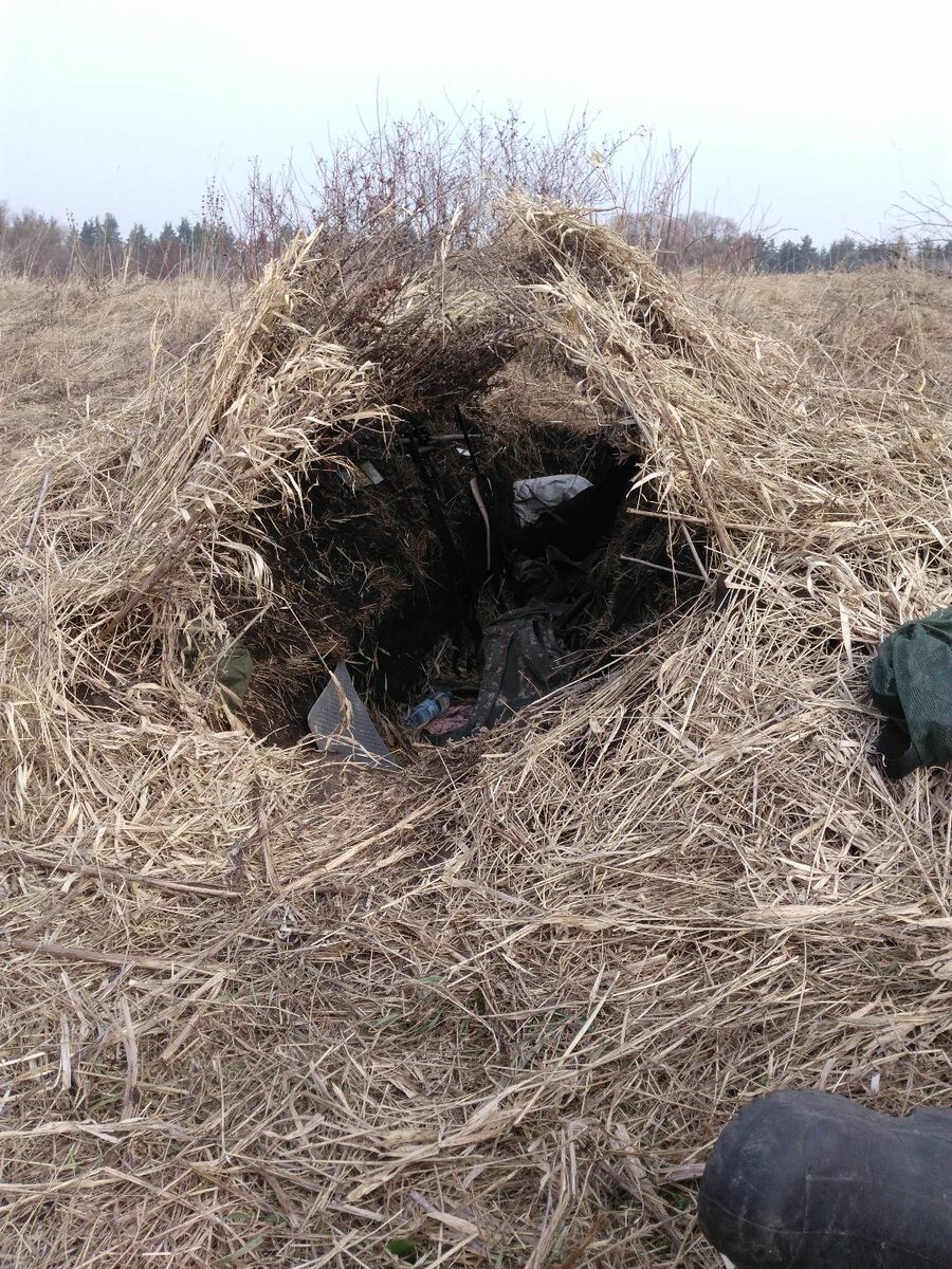 Охота из засады, обустройство скрадка, засидки, вышки