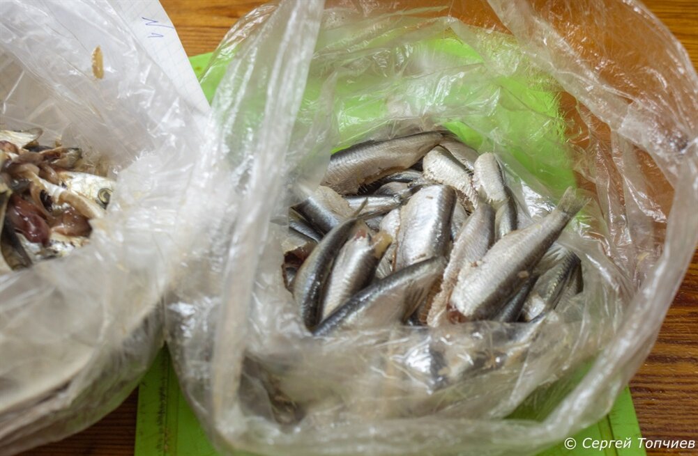 Чистим от потрошков