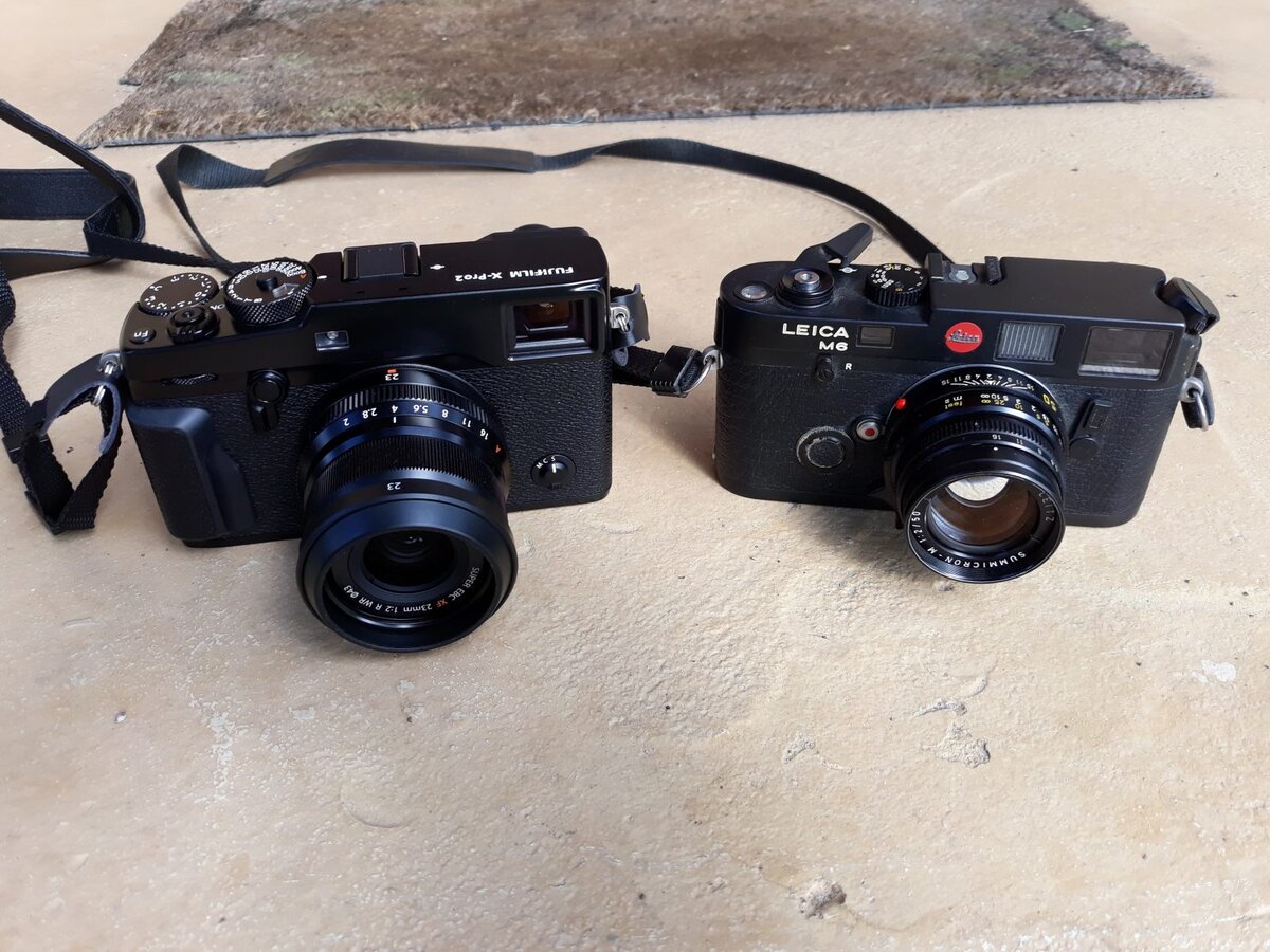 Пожалуй, единственный бренд, который не уступает Фуджи в стиле, ни в одной модели, это Leica. Фотография: fujixpassion.com/Albert Smith