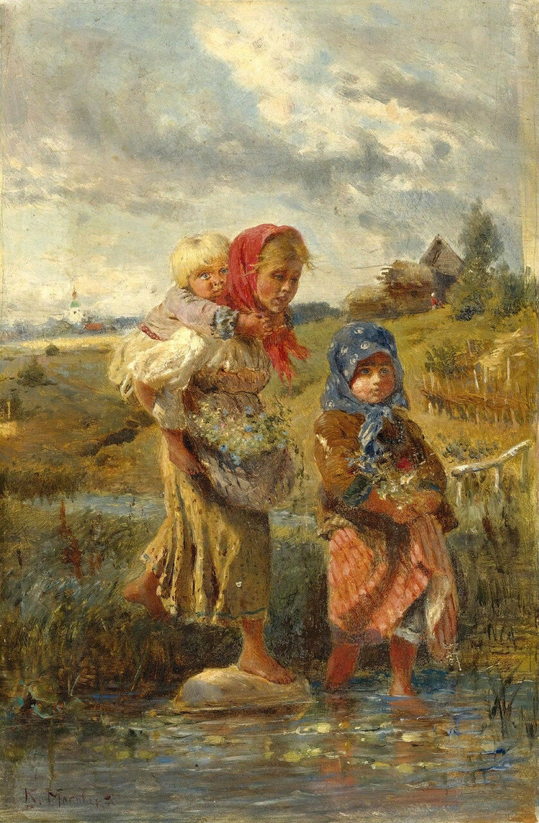 В е и к е маковский картины