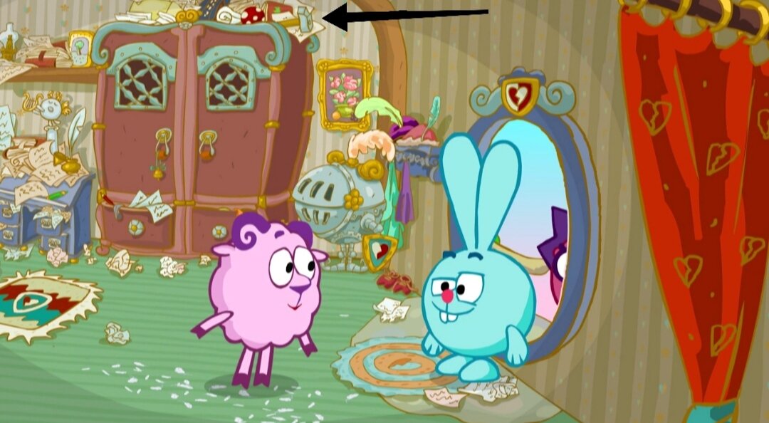 Скриншот и рисунок (стрелочка) автора.