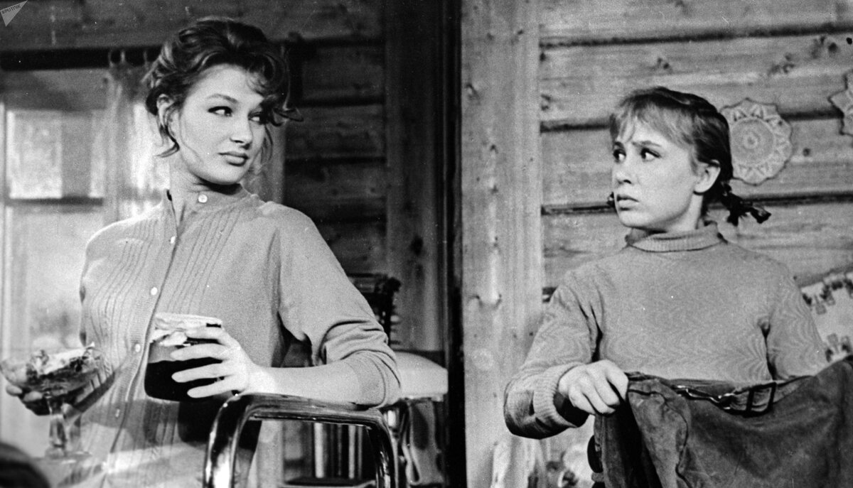 Кадр из фильма «Девчата» (1961). Скриншот.