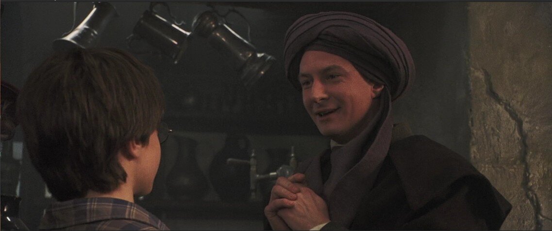 Первая встреча Гарри с профессором Хогвартса