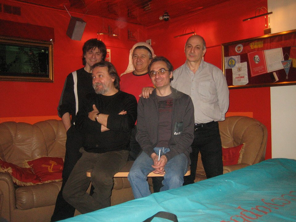 Группа "Аракс" В. Савченко, В. Голутвин, П. Макиенко, С. Григорян, Т. Мардалейшвили.