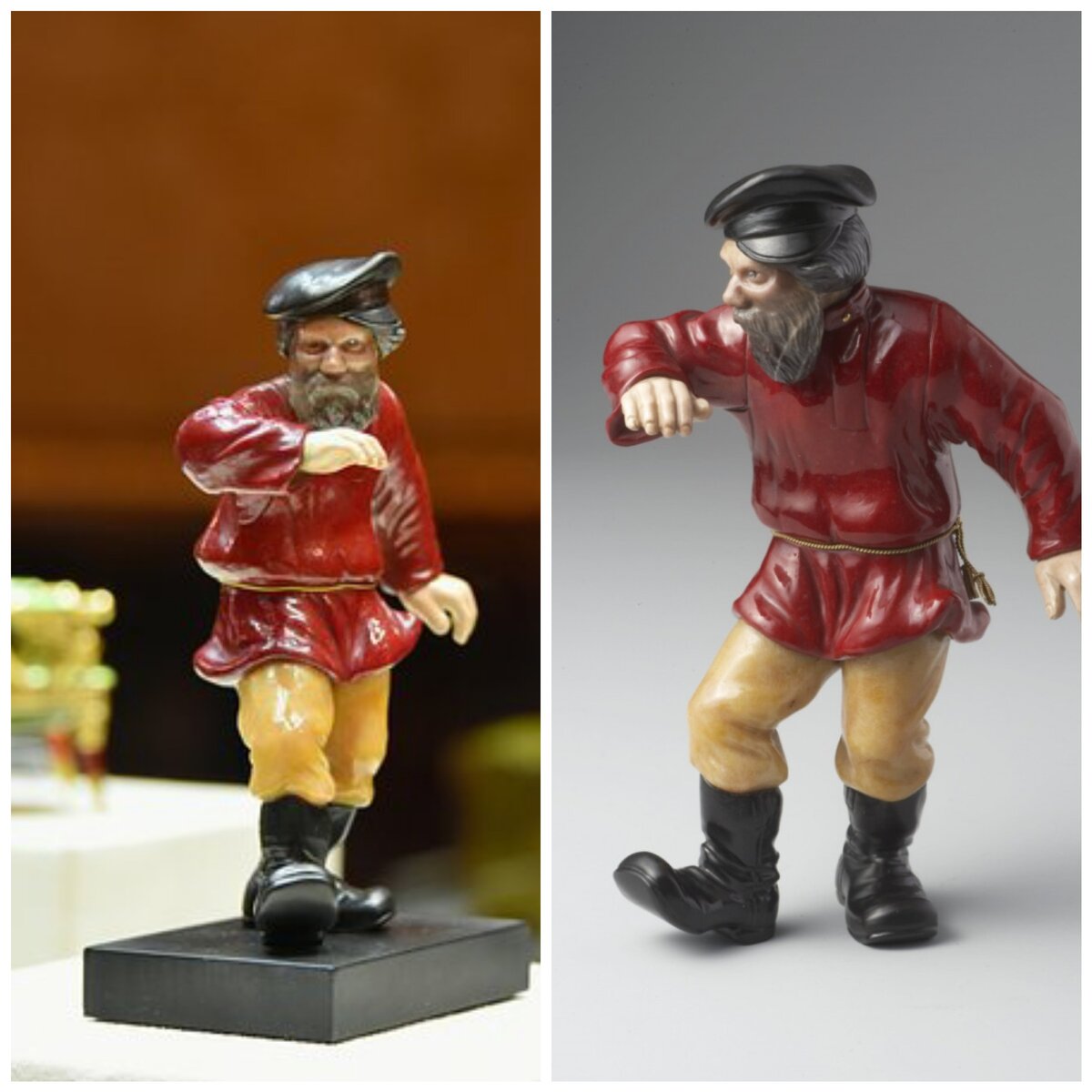 Пляшущий мужик Фаберже, собрание музея Фаберже в Санкт-Петербурге