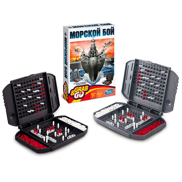 Hasbro Other Games B0995 Дорожная игра Морской бой