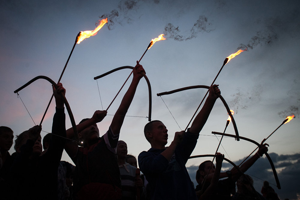 Огонь для деревянной крепости был самым страшным оружием