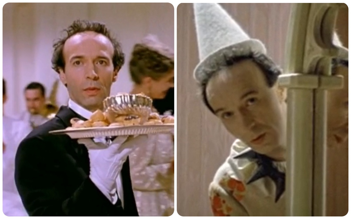 Кадры из к/ф "Жизнь Прекрасна" и "Пиноккио"