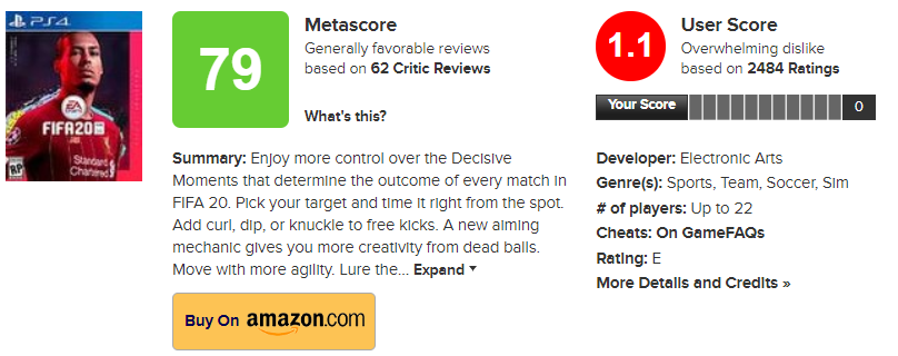 Источник изображения: https://www.metacritic.com/game/playstation-4/fifa-20