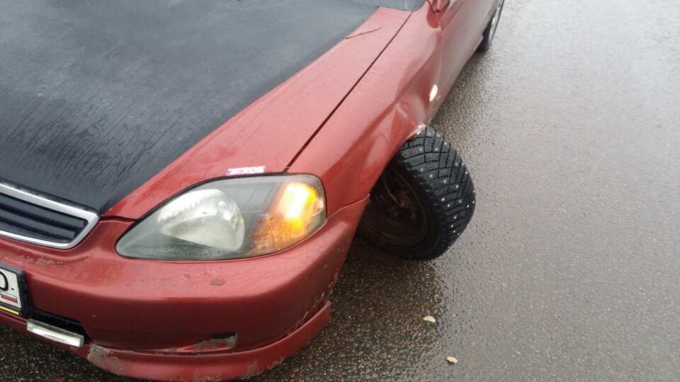 Примерно такую картину я увидела, когда вышла из машины(фото из открытых источников)