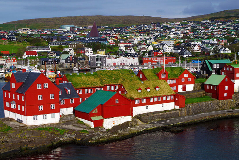 Столица Фарерских островов - Торсхавн. Tórshavn