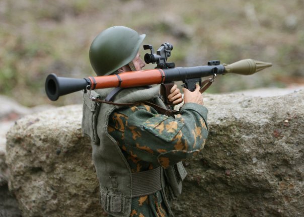 солдатик в 1/6 масштабе с РПГ-7