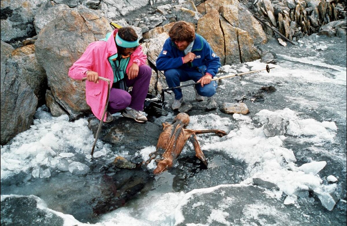 Находка в Эцтальских Альпах