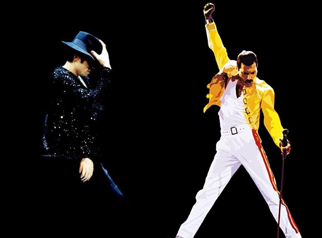 Michael Jackson & Freddie Mercury