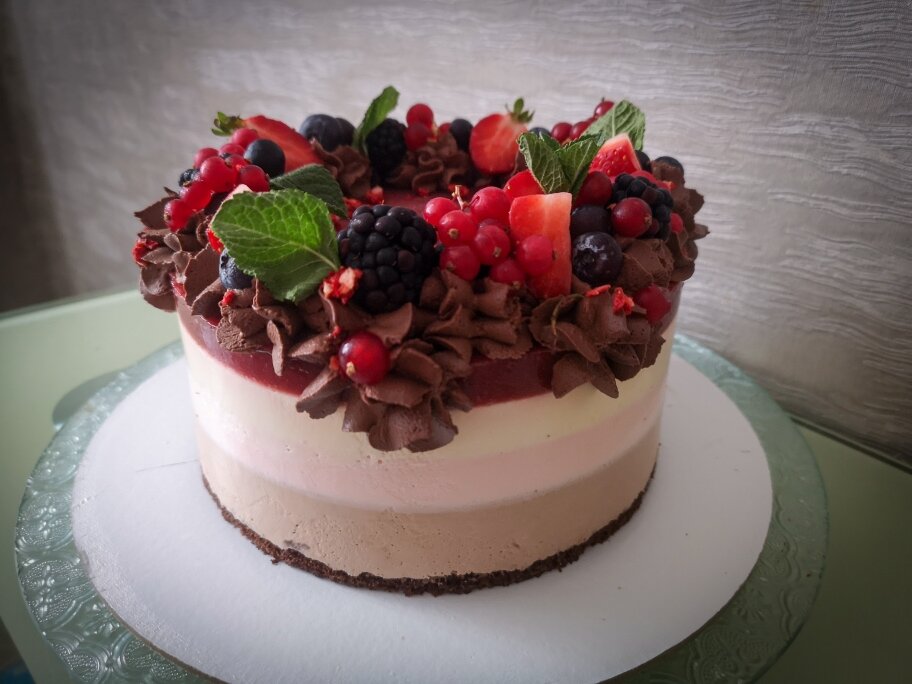 Торт три шоколада пошаговый рецепт в домашних условиях с видео