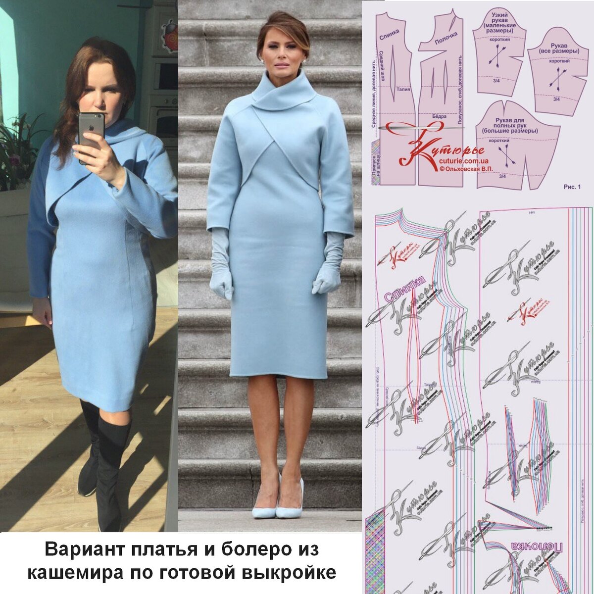 Болеро - Выкройка # Made-to-measure sewing pattern from Lekala with free online download.