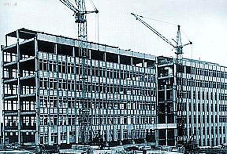 Лежачий небоскрёб Москвы как строили 
