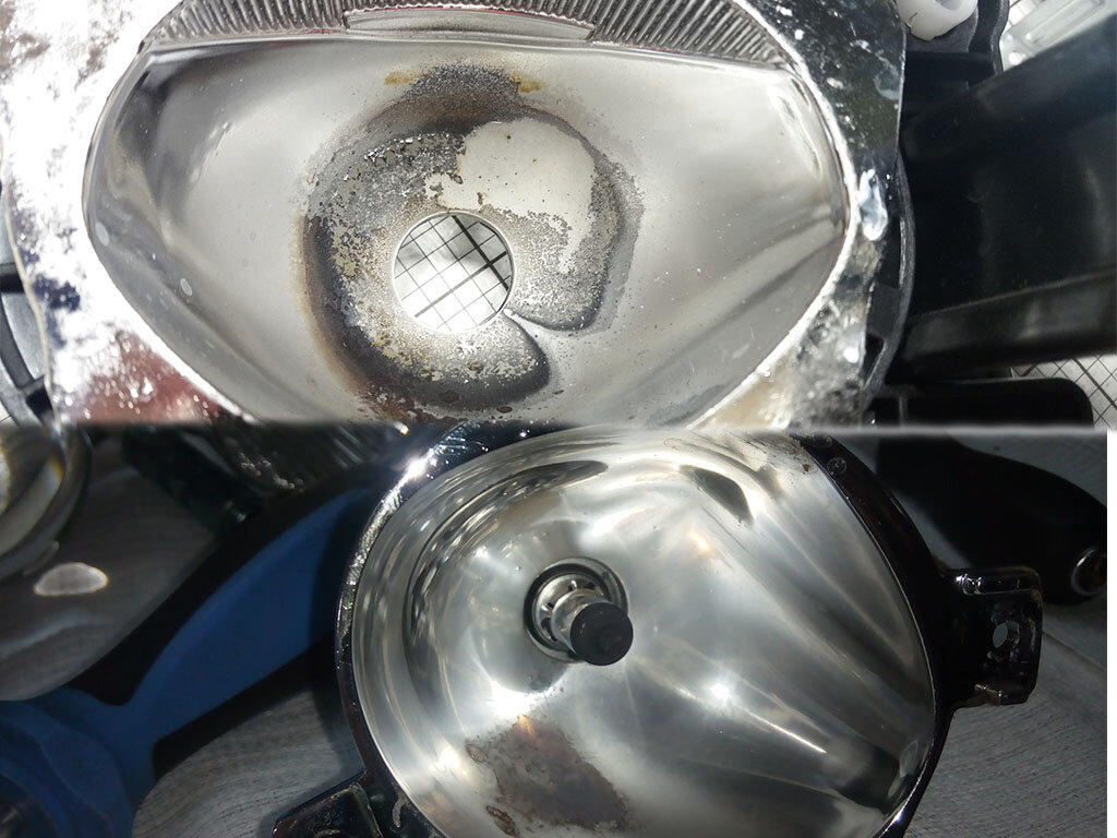 выгоревшие линзы