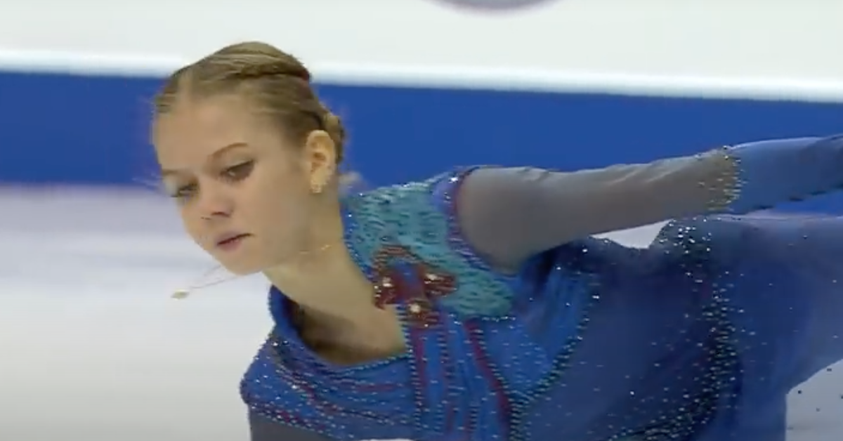 Александра Трусова. Источник - youtube.com