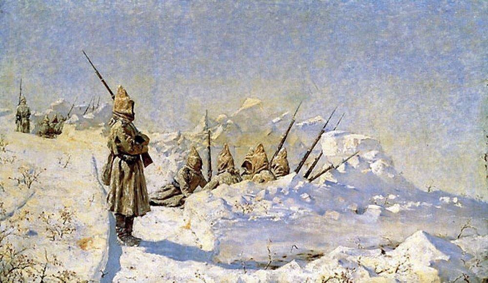 В. Верещагин "На Шипке всё спокойно"