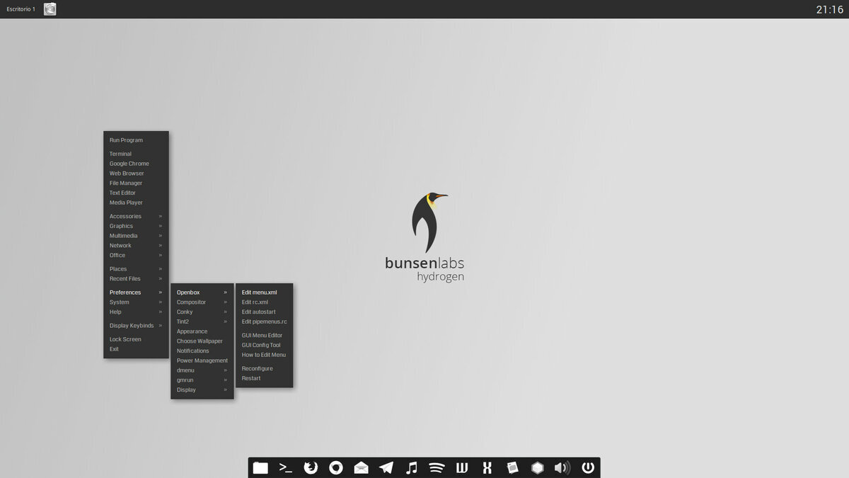 BunsenLabs Linux Helium