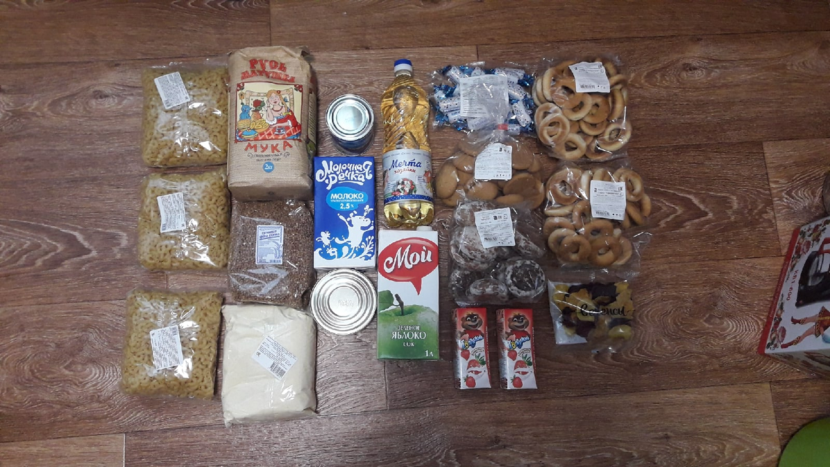 состав одной коробки