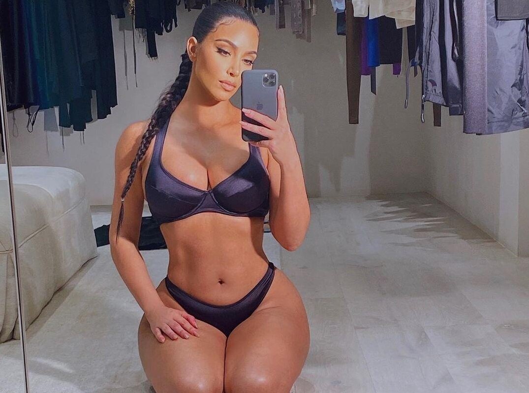 Ким Кардашьян . Фото взято из открытых источников .