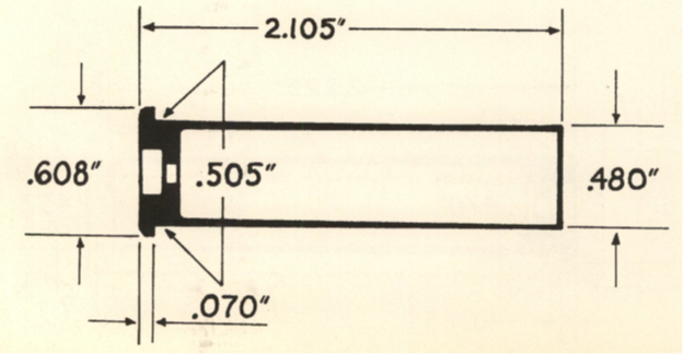 Размеры гильзы .45-70 Government
