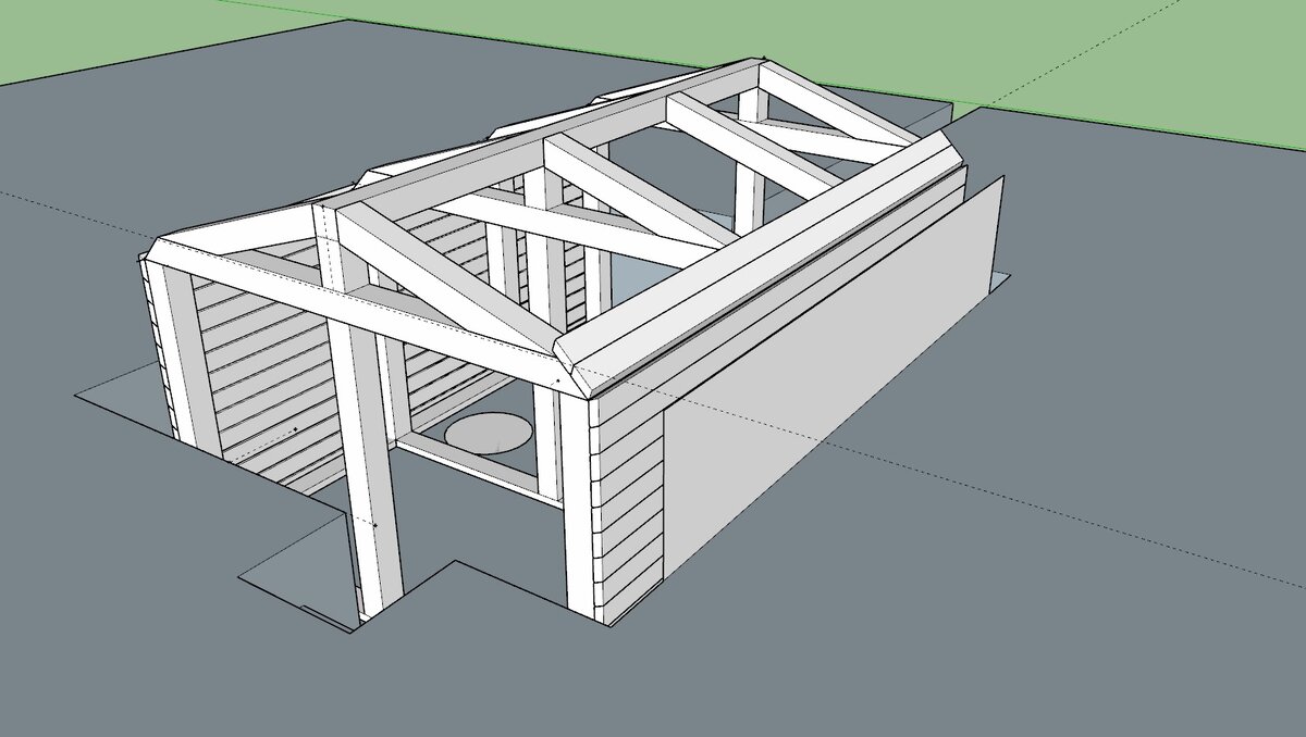 Делаю проект бани под землёй