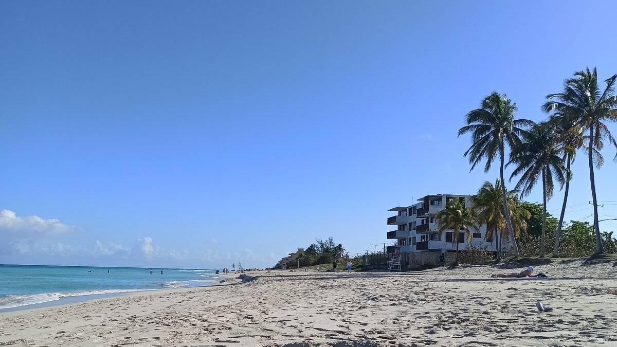 Пляж в Варадеро.