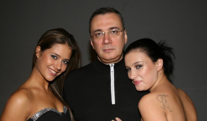 Константин Меладзе, Юлия Приходько, Анастасия Приходько. Фото: Alexander Keltik/Russian Look/ www.globallookpress.com 