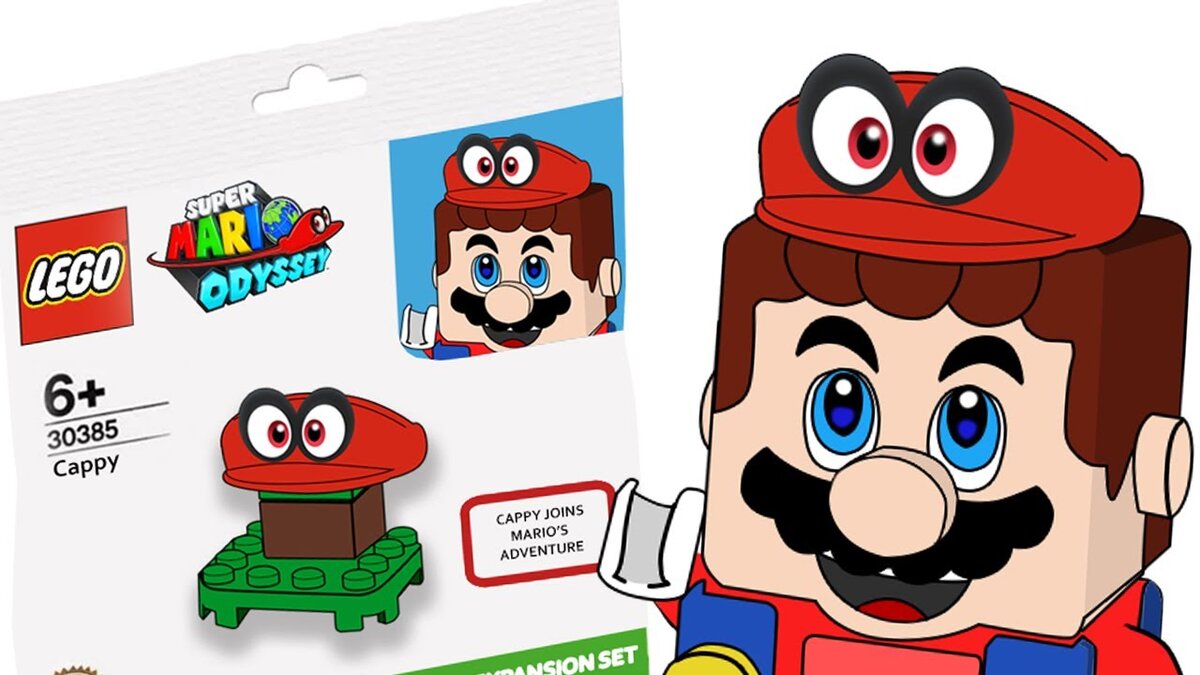 Следующий промо-набор это шляпа Марио. На самом деле она обычная только без буквы М на кепке. Обычная КЕпка МАрио только с красными глазами! Выглядит забавно. Артикул 30385. Дополнение к набору  лично мне нравится. Теперь можно будет менять не только костюмы МАрио, но и головные уборы тоже!!!! За всеми новинками Лего следите у меня на канале !!!! ДО новых и скорых встреч!!! Какую серию лего хотели бы увидеть у меня на канале???? Пишите!!!!