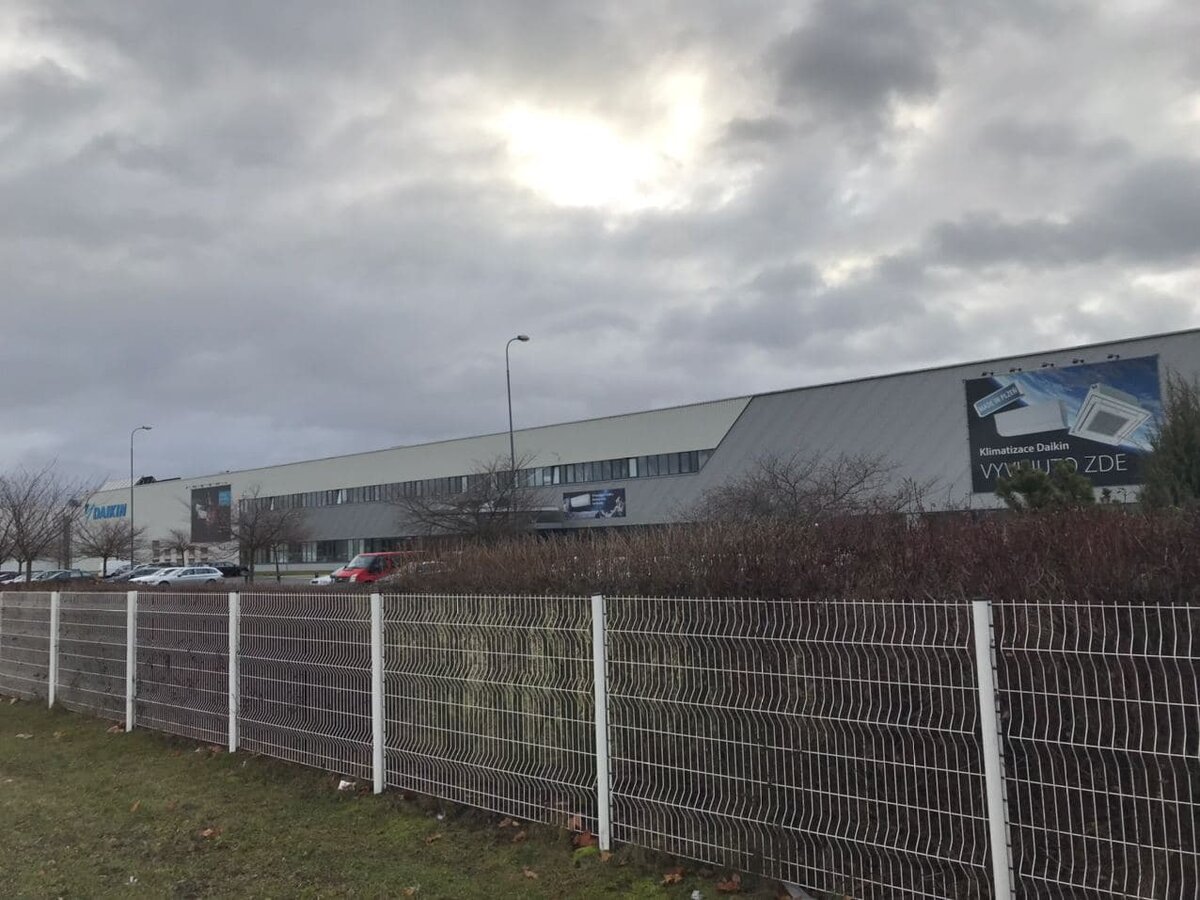 Завод дайкин Страна Чехия м.Пльзень