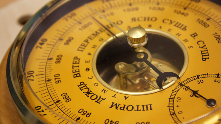 Барометр и атмосферное давление