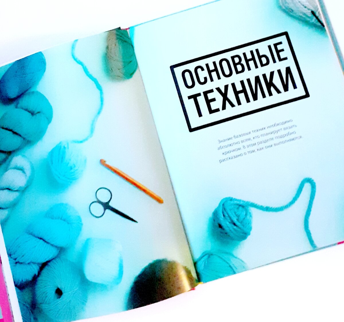 "Знание базовых техник необходимо абсолютно всем, кто планирует вязать крючком..."  - написано на этой странице самоучителя С. Шримптон. С этим не поспоришь и всё же...