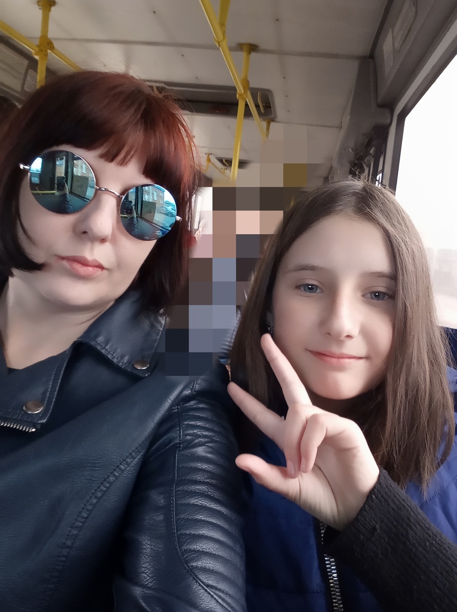 Я и моя младшая дочь. Из личного архива