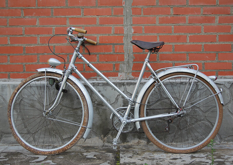 Велосипед Caminargent "Touriste Dame Grand Luxe" 1949 года из коллекции Веломузея Андрея Мятиева.