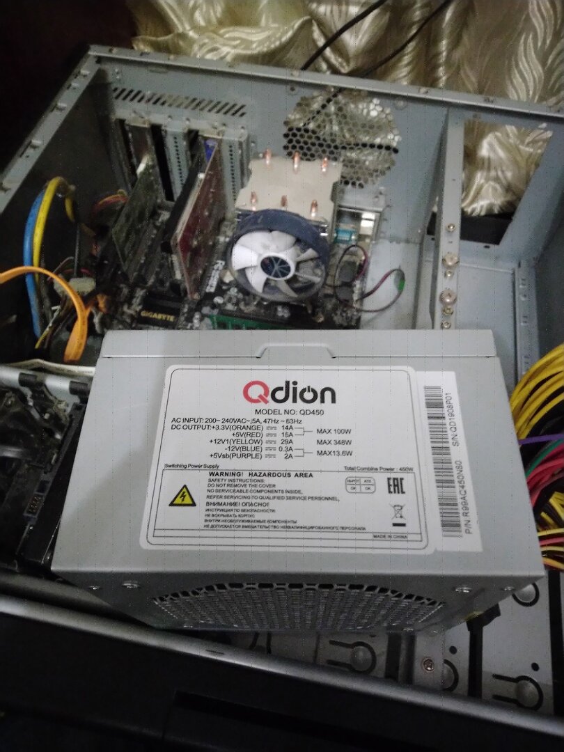 Новый блок питания, я думаю прослужит так же долго как прежний...