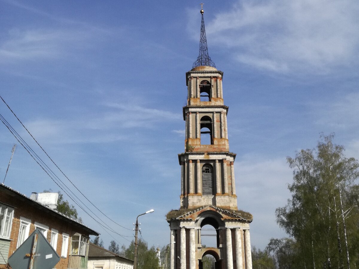 Николаевская колокольня в Венёве. Фото автора
