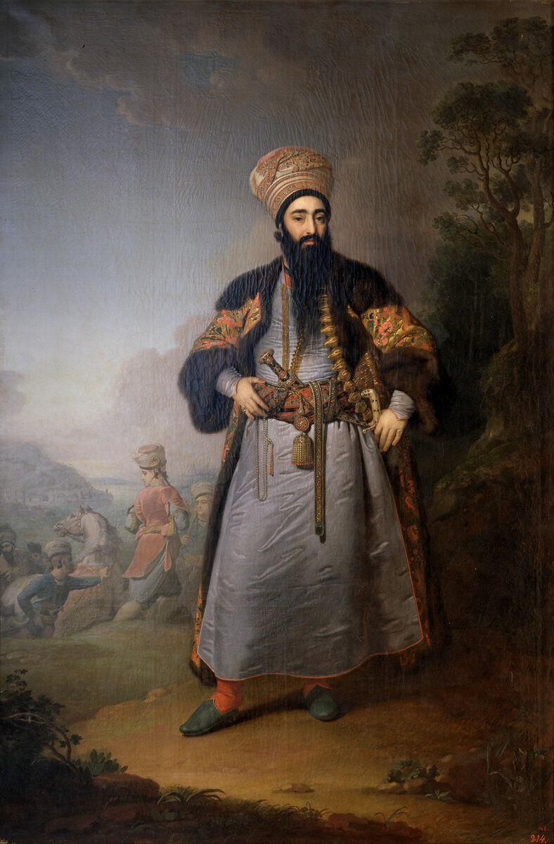 В.Л.Боровиковский. Портрет Муртазы-Кули-хана. 1796. Русский музей (Санкт-Петербург)