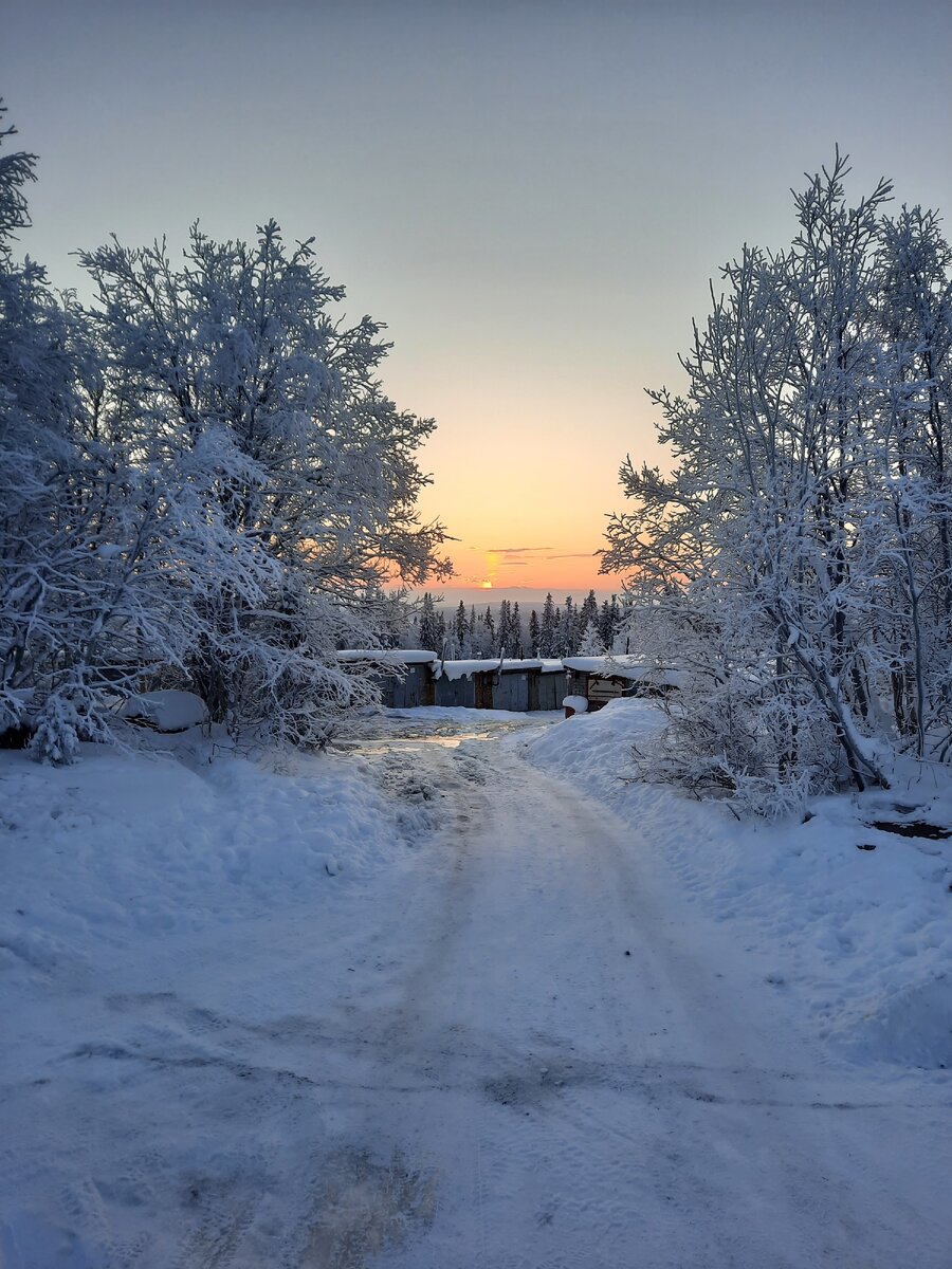 закат