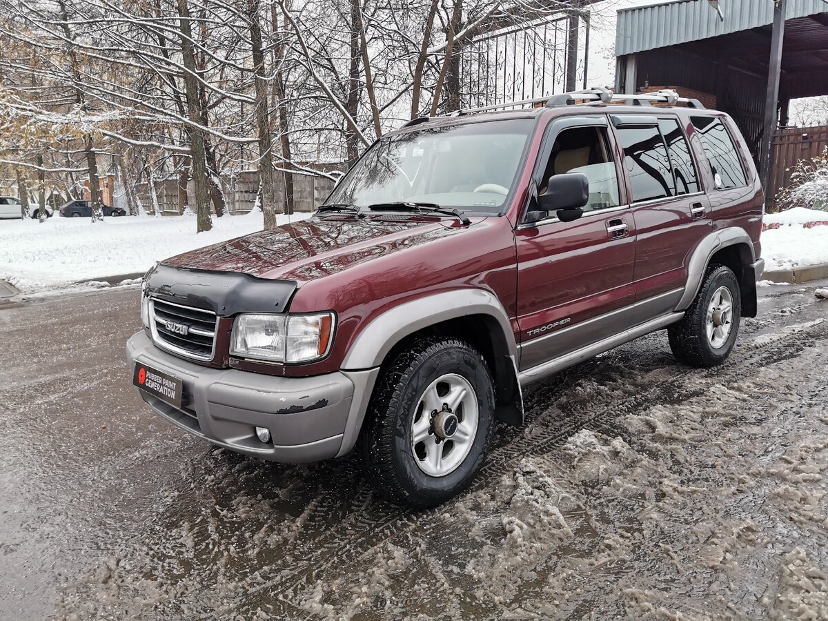 Он вам не Трупер! Покраска Isuzu Trooper в сверхпрочное покрытие ТИТАН |  Rubber Paint | Дзен