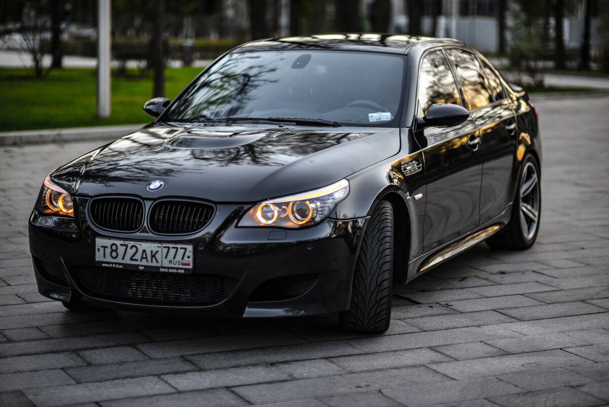 Bmw 5er e60 частично grav