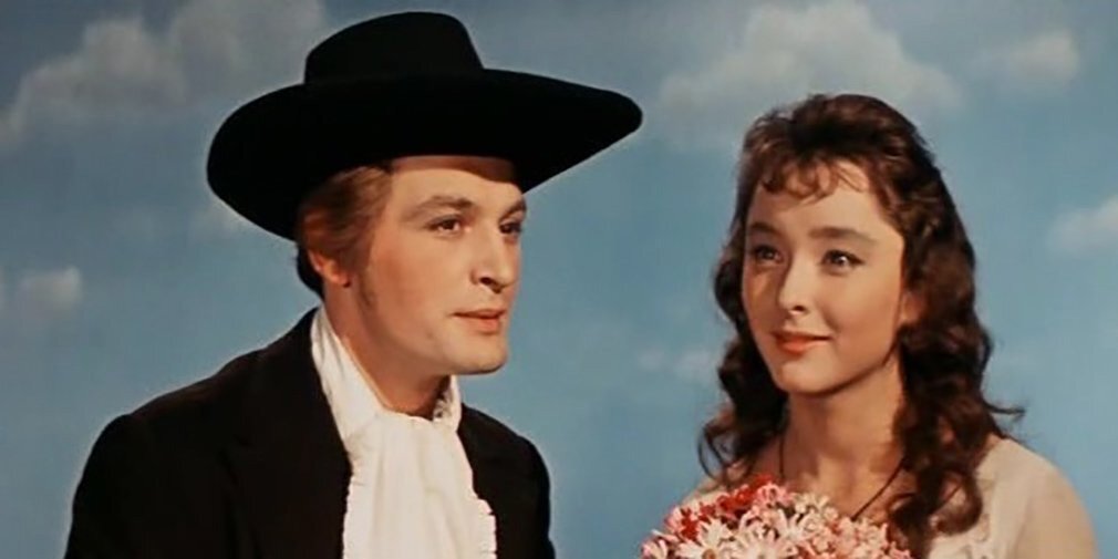 Кадр из фильма  «Алые паруса» 