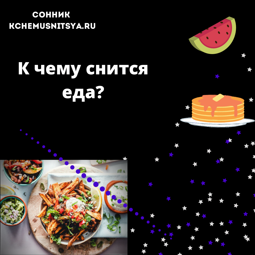 Сонник еду видеть