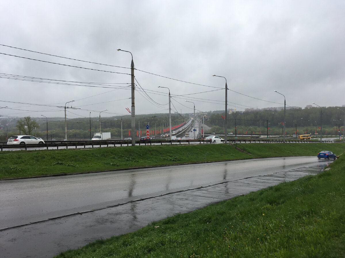 Въезд в Калугу 