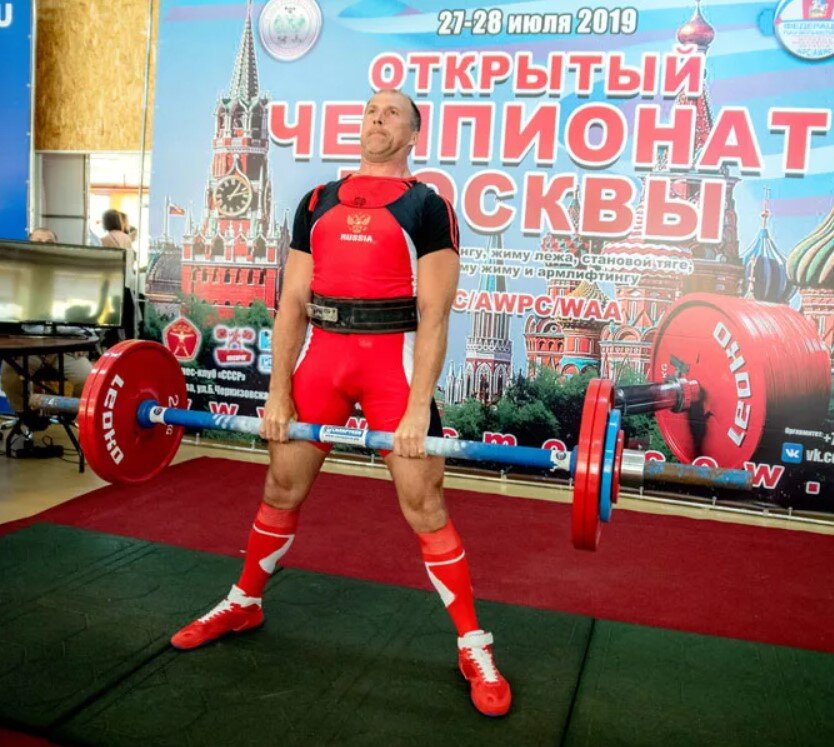 Становая тяга разнохватом